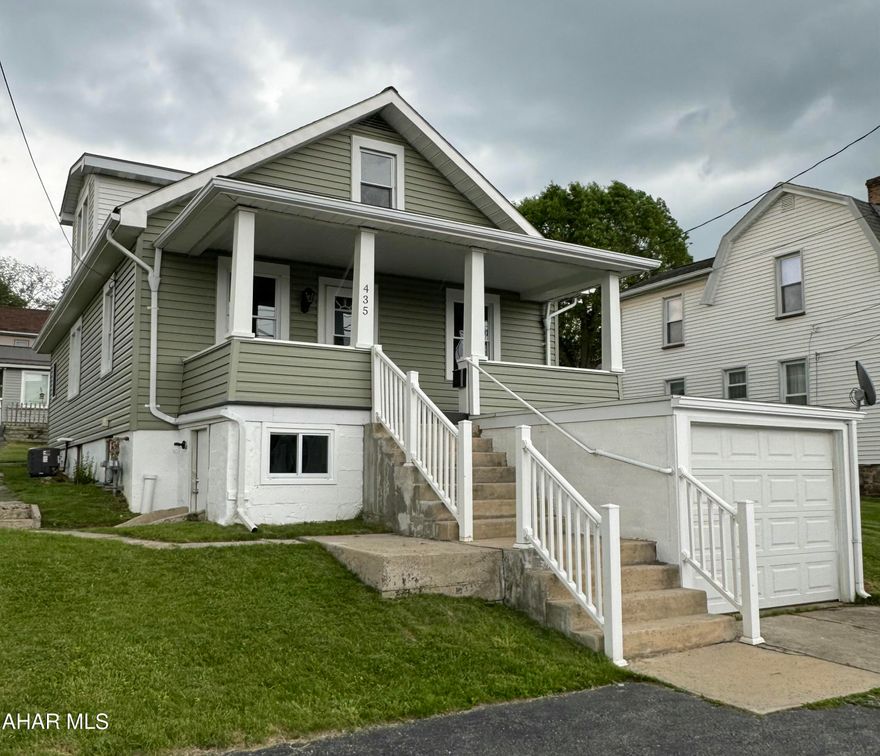 Fully remodeled 3 bedroom, 2 bath home in Lakemont section of Altoona. This charming story and a half property offers convenience in a great location. Features include new flooring, paint, central air and siding. Situated on a flat lot with an integral garage leading to the basement. Seller is offering $1000 for landscaping