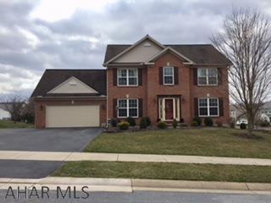 3400 Sq Ft 2 story Center Hall Colonial in Grays Woods.  Entry foyer, LR, DR, HBA, FR,. Kitchen w/Birch cabinets - cherry stain, tile floor, granite counters, sliding door to deck and patio.  2nd Fl, Laundry, Full Bath, MBR w/MBA, Walk-in Cl. + Bonus room could be office (over garage) BR,BR, BR. Lower Level, FR, Full BA (tile), Lg Guest BR. 2 Car Garage.  Lovely neighborhood, close to Elementary School, church, shopping etc.  Don't wait on this one....Agent is related to seller.