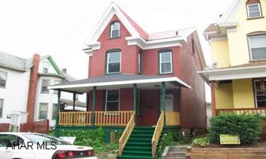 Nicely redone brick home with newer kitchen, new paint and flooring, and a large master bedroom on the 3rd floor with 1/2 bath.  Must see!  Call Kara @ 814-312-5160.