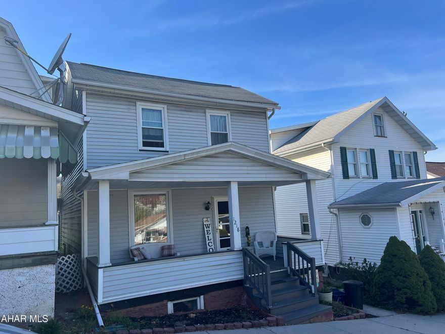 3 bedroom home in the Calvert Hills section of Altoona. Nicely updated, off-street parking and central air at an affordable price.