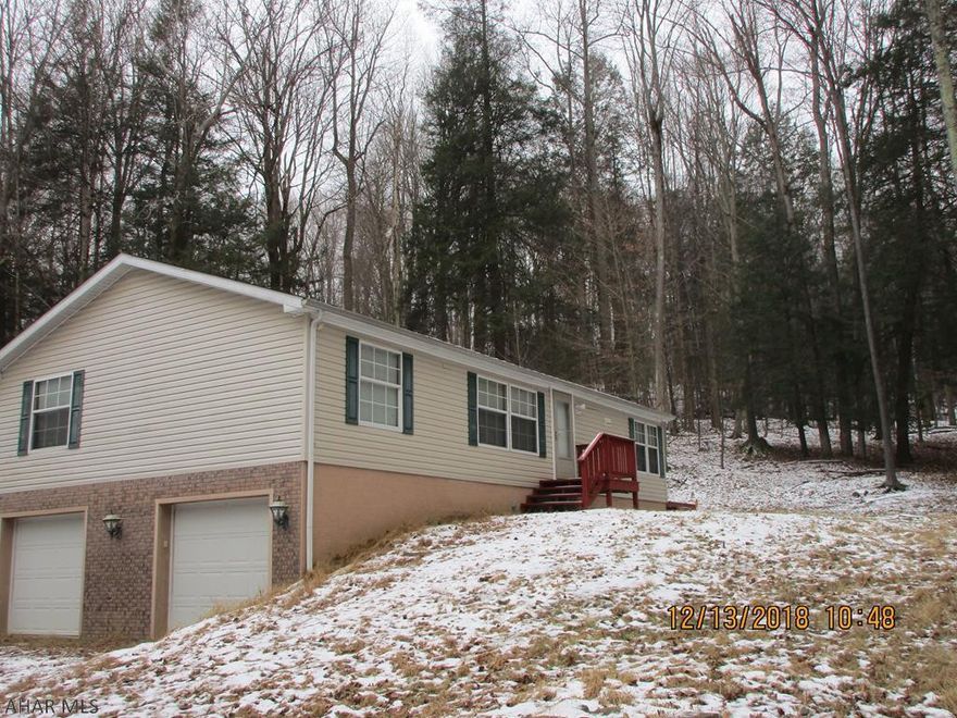 Don't miss this opportunity to own this well cared for home in Glendale Yearound! This home is off the main road, and situated on a spacious lot for your enjoyment.  Perfect for full time living or a vacation getaway.  Close to Prince Gallitzin State Park and State Game Lands.