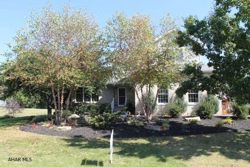 **Contract accepted but contingencies need to be met** Penn Farms beauty! Large dining room w skylight and open foyer, new floors in kitchen and living room. Plantation shutters throughout with the option to put laundry on main floor. The master has 2 closets w sky light and master bath has a large double vanity w granite top. Kitchen has custom made counter tops and eat in area open to the living room that offers a beautiful gas fireplace and crown moldings. The finished basement has a wet bar and tons of storage. The outside offers a swing set, shed, and gorgeous professional landscape and lights. Do not miss out on this home.