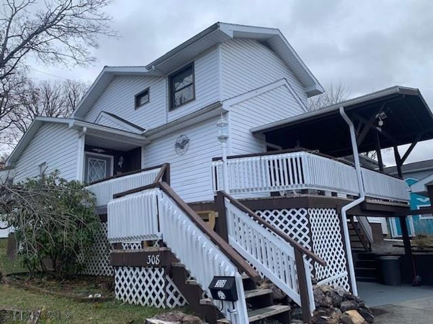 Great location in Lakemont with inground pool and carport area for entertaining! 1st floor master bedroom with full bath and two additional bedrooms and 1/2 bath on 2nd floor.