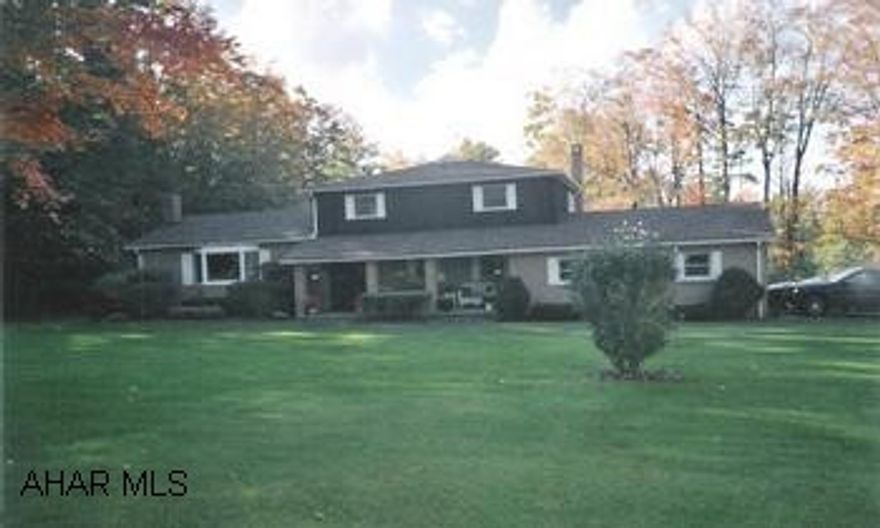 Cambria Heights schools!! Multi- level home on 2.1 acres. Three bedrooms, 2 1/2 baths, family room w/ fireplace, large master bedroom and bath.  New oil furnace & roof, 2 car garage plus 2 car detached garage.  24 ft. above ground pool. Cambria Heights schools!! Multi- level home on 2.1 acres. Three bedrooms, 2 1/2 baths, family room w/ fireplace, large master bedroom and bath.  New oil furnace & roof, 2 car garage plus 2 car detached garage.  24 ft. above ground pool.  Walnut kitchen cabinets with all appliances. all Scott  814-472-4761