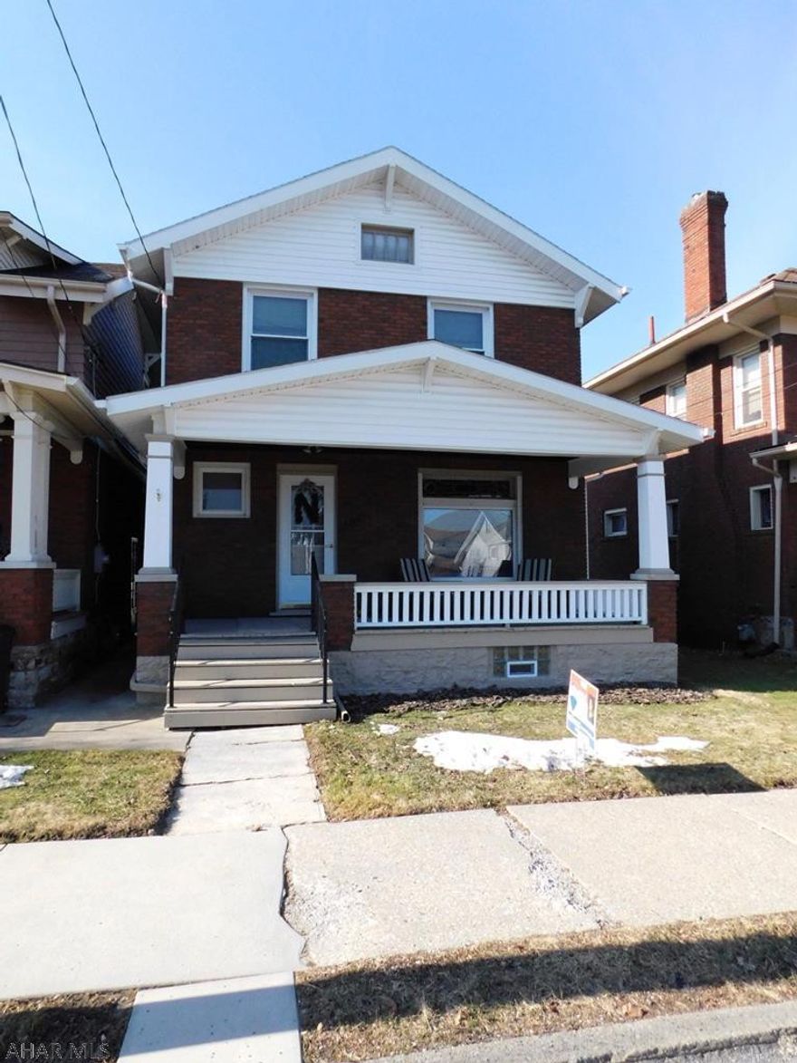 This gorgeous and updated 3 Bedroom, 1.5 Bathroom brick home is a must see!  It features fantastic hardwood floors as well as a half bath on the first floor.  The dining room offers tons of space as well as an adorable built in bench located perfectly below two gorgeous windows letting in tons of natural light.  The kitchen features built in lights below the cabinets and a perfect breakfast nook.  The second floor features three bedrooms with great space and a completely remodeled bathroom!  This home is clean, modern, and offers new windows and updated mechanics.  Contact the listing agent for your private tour.