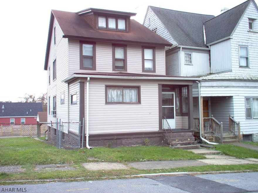 Home has great potential, property needs work.  Property is being sold "AS-IS;WHERE-IS"  All information  on square feet and lot dimensions should be verified by buyer.