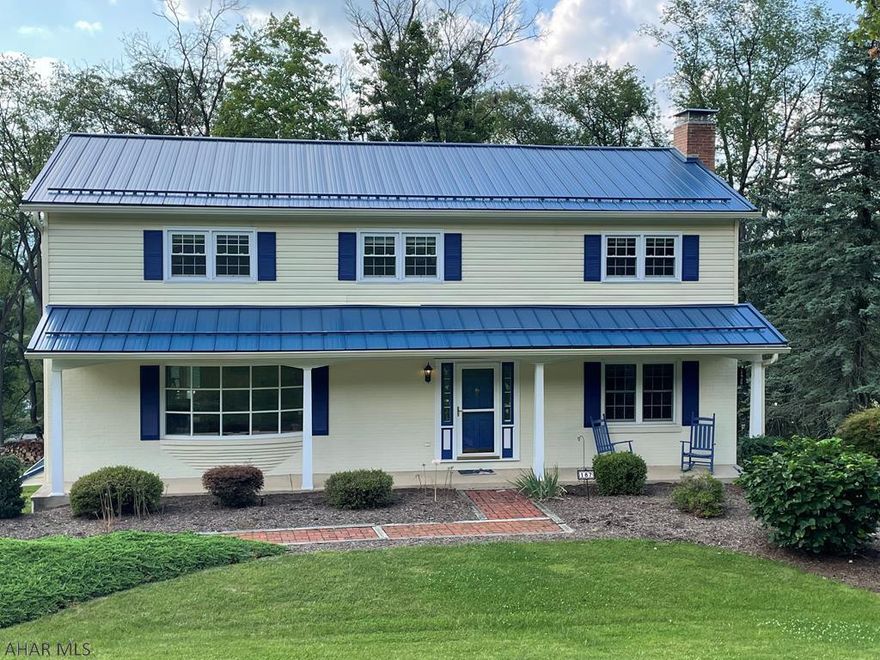 Roomy 5-bedroom, 3 bath  home on lovely Highland Drive.  New roof, French drain, and updated central air. This home has beautiful built in cabinets and bookshelves, 1st floor laundry, pantry, and gorgeous family room with wood fireplace.  Stainless steel appliances.  Tons of storage and a partially finished basement.