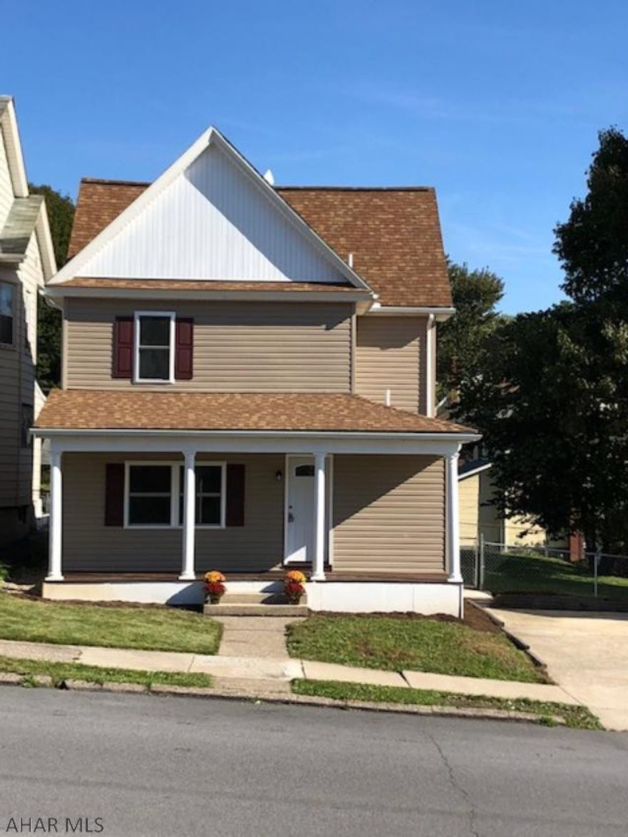 This home has been completely remodeled with quality work from the bottom to the top.  When you walk into the living area you immediately feel like it is home.  New high efficiency furnace is being installed, new windows, new roof, new electrical box, new siding, new bathrooms and plumbing.  The beautiful kitchen has new appliances, granite counter tops large walk in pantry and features hardwood flooring throughout the entire home.  The third floor has a large bedroom with huge walk in closet.  Nothing to worry about in this home.  Call today to schedule your showing!