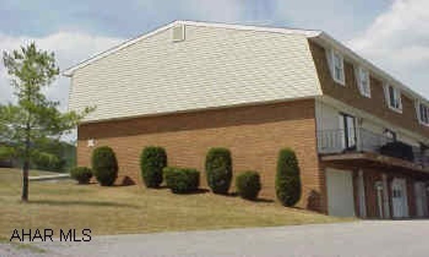 End unit townhouse.