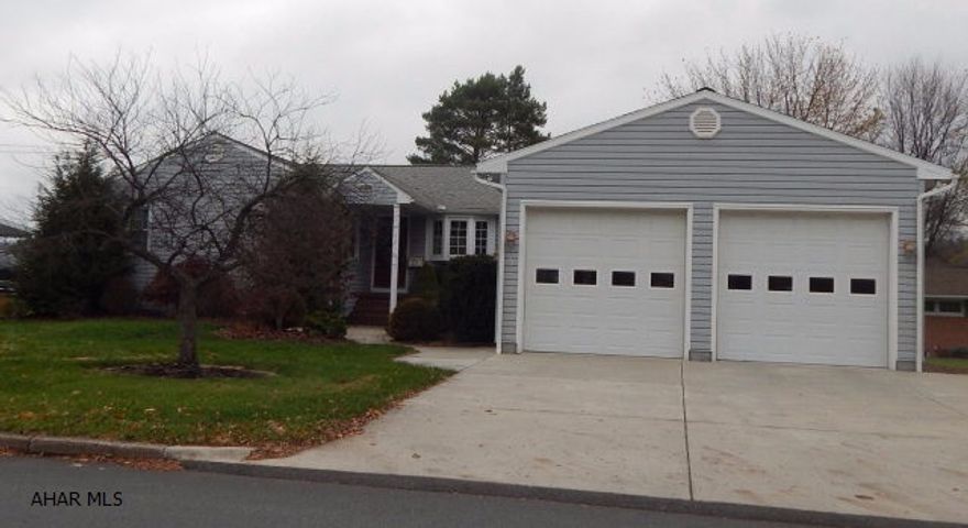 This is a fantastic one story on nearly half an acre in the borough! The back deck provides an awesome view because the backyard backs on to a golf course! A huge attached 2 car garage, beautifully updated kitchen and baths, a huge driveway for tons of off-street parking, and an open concept living room-dining room-kitchen are just some of the amenities this home has to offer. Schedule your showing today!