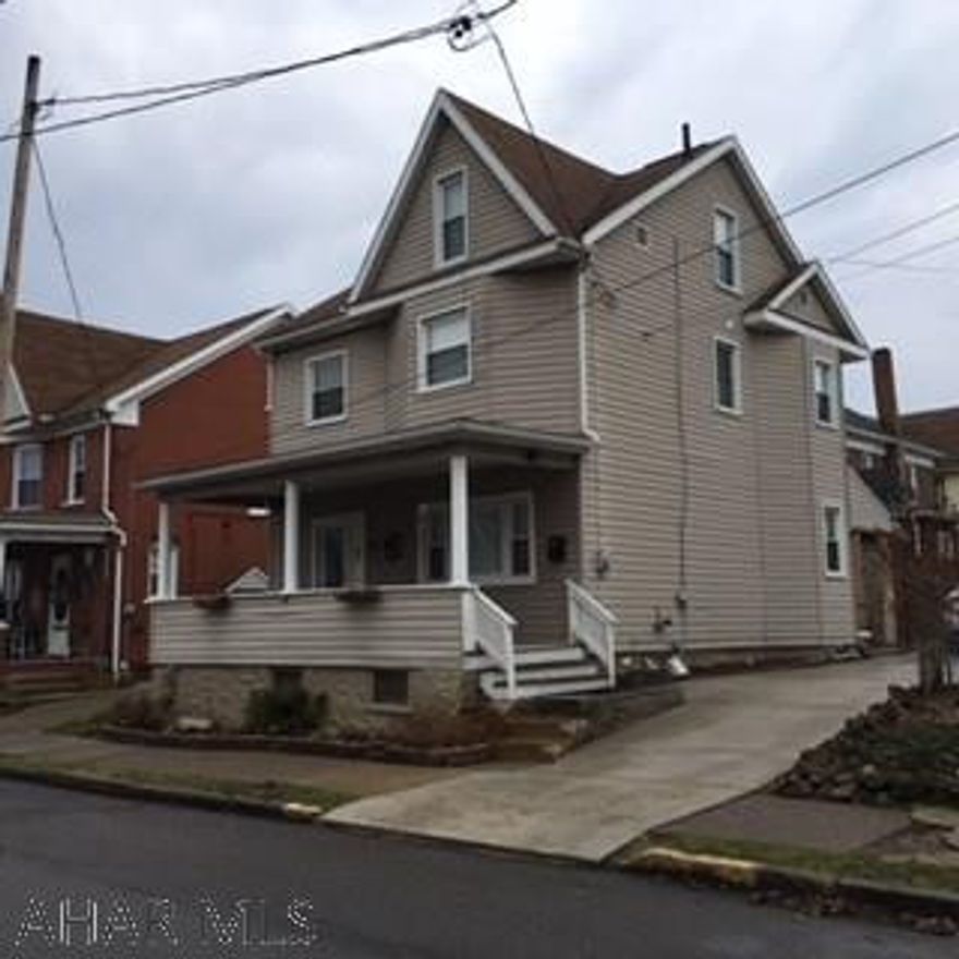 Very nice home with many updates. Hardwood floors, Central Air. Half bath on first flooor. Updated kitchen. Thermo windows. Finished attic. Fenced yard. Off street parking and one car garage. Great home.