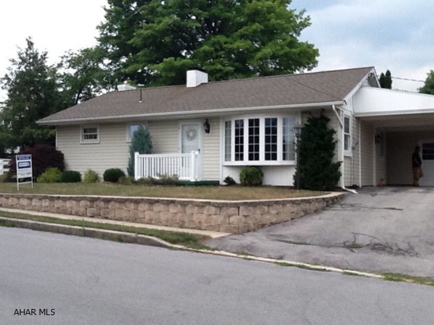 Absolutely delightful move in condition ranch, central air, beautiful sun room, bedroom with wood fireplace, hardwood floors throughout, showroon condition, new windows, modern kitchen.