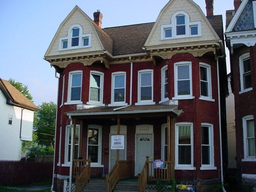 Brick double house - renovated - modern kitchens and baths, new drywall, carpet, mechanics.  Property has had lead based paint abatement.  Reports on file.