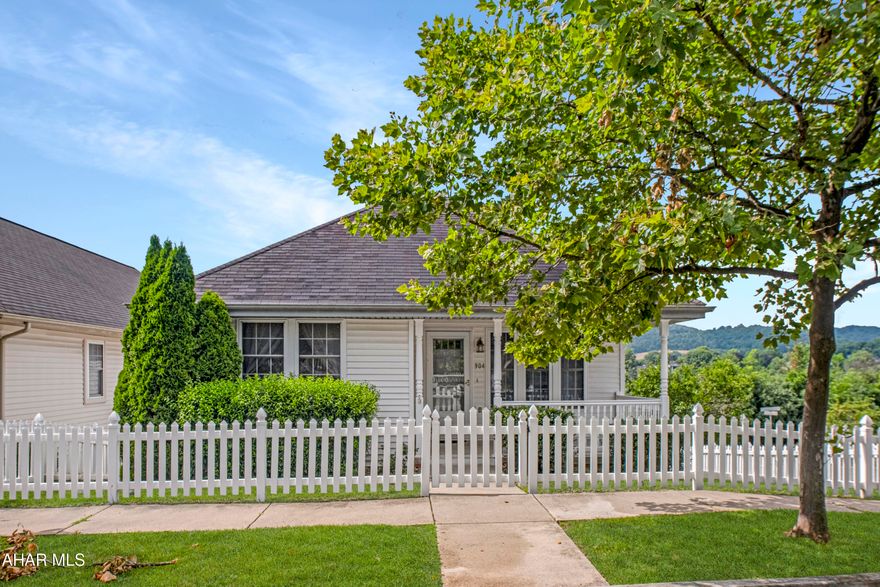 904 Holliday Hills Drive is a charming 1,000 sq ft single-level home situated on a prime corner lot in the highly sought-after Holliday Hills Subdivision. Located within Hollidaysburg Borough and the Hollidaysburg Area School District, this 2-bedroom, 1-bath home offers low-maintenance living in a peaceful, well-planned residential community. Enjoy picturesque views from the bright and airy three-season room, and appreciate the classic charm of the white picket fence and freshly painted interior. The full unfinished basement provides excellent storage or potential for future living space. With beautiful views and convenient access to local amenities, this home blends comfort, simplicity, and location in one inviting package.