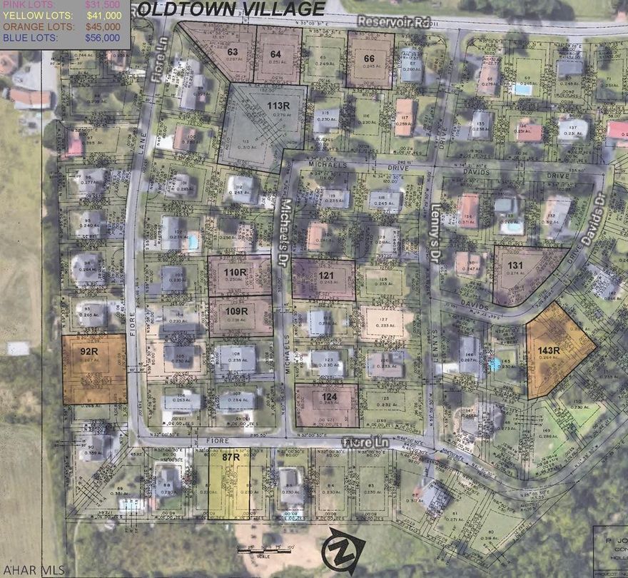 One of many lots in Old Town Village. Minimum Floor Elevations for building to keep the house of Flood Zone.
