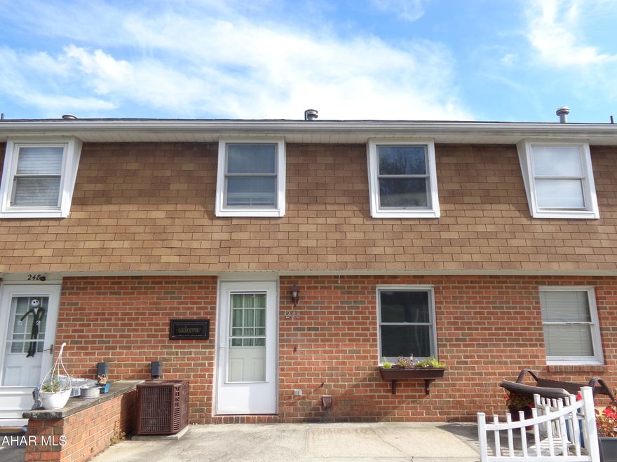 Adorable & Affordable.   Kick the habit of rent payments & make them count with this  2 bedroom Maple Hollow Townhouse that has a garage & balcony.  Freshly painted and new flooring in the kitchen and bedrooms.