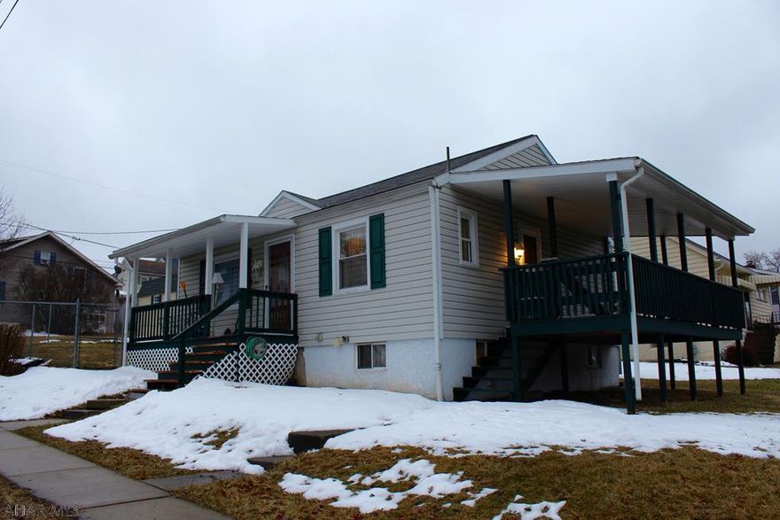 Nicely updated and well cared for home right across from Fairview Park!  This 2 bedrooms, 1.5 bath home has so much to offer!  The home sits on a double lot with a fenced-in backyard and shed!  There is covered front porch as well as a covered side deck.  The home has a finished basement complete with a bar!  The owner is having a new furnace installed AND having some cosmetic updates completed inside and outside the home making this home even more of a must see!