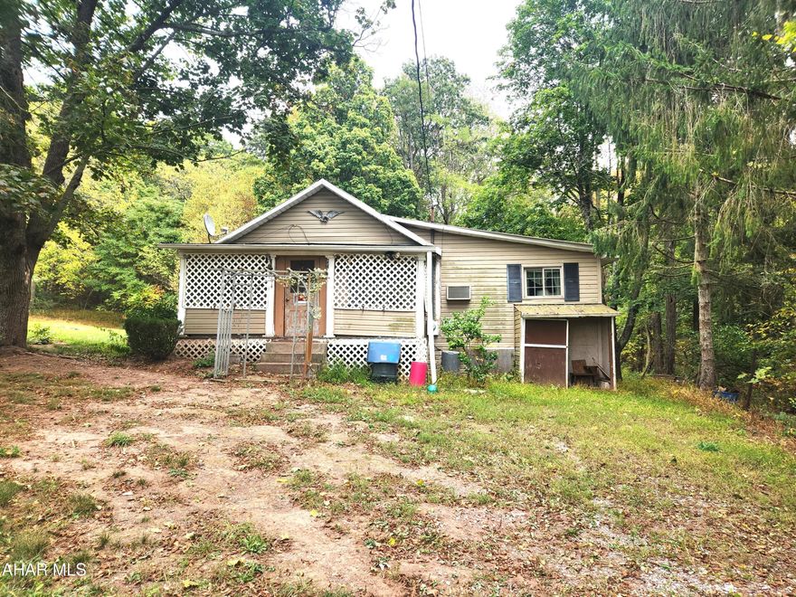 Attention investors and home buyers!  Are you looking for a property that you can use for rental income or renovate and flip?  Are you looking for an inexpensive property that you can renovate and make your own? This may be the property for you. This 1,004sf home has good bones, but is in need of TLC.  With an eat-in kitchen, a spacious living, 3 bedrooms and one bathroom, this house is ready to be made into a home again.  With 1.429 acres, the gently sloping, open yard is a great outdoor space.  It borders the old PA turnpike on the south end, so you won't have to worry about neighbors building right behind you.  The property has two wells and two septic systems, so it could support another dwelling.  The precise location of the 2nd well and septic system are unknown.  Three sheds offer a plethora of storage space.  If you want quiet country living, come take a look.  Located just east of Breezewood, it offers quick access to the PA Turnpike and I-70.  Buyer to verify taxes and square footage.