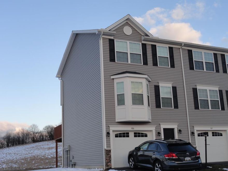 Lovely newly constructed townhouse with 3 bedrooms and 2 1/2 baths, finished family room. Move in ready and easy maintenance.  HOA includes lawn care, snow removal, and road maintenance. New construction warranty will be transferred to new buyer.