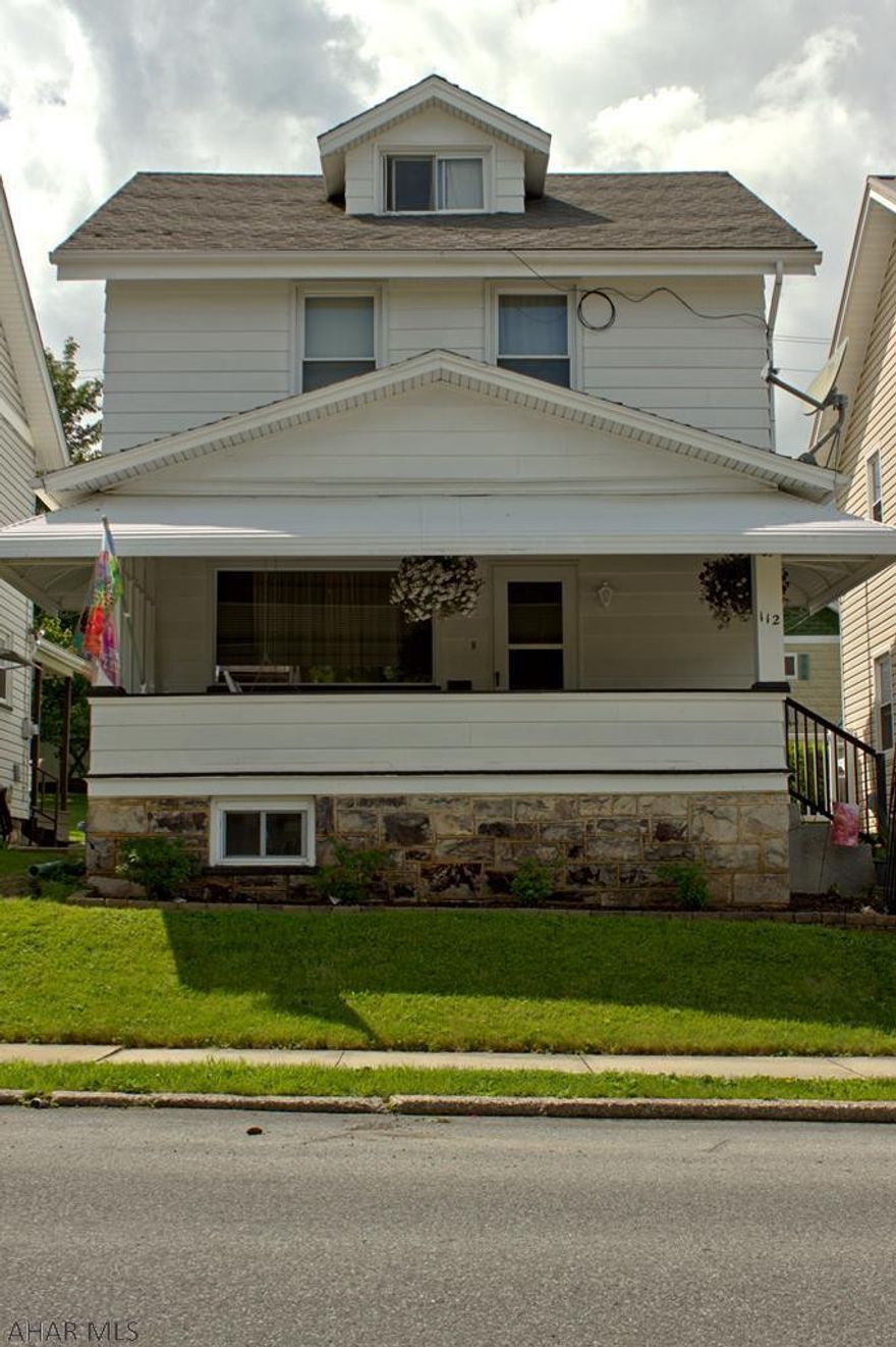 Impeccably maintained 2.5 story in Wehnwood, convenient to shopping and the PSU Altoona campus.  Covered front porch and open patio in rear.  Detached 2 car garage is a definite bonus during those snowy winter months.  Room off kitchen could be playroom or breakfast nook.  Great family home with many nice updates.