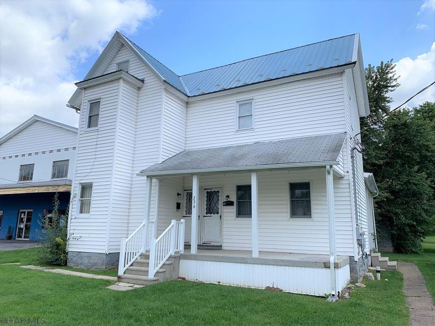 Well maintained two-unit apartment building in the Bedford Borough. Up and down units each having a LR, kit, and laundry on the main level and two bedrooms and a full bath on the second level. All utilities are separate and there is off-street parking.