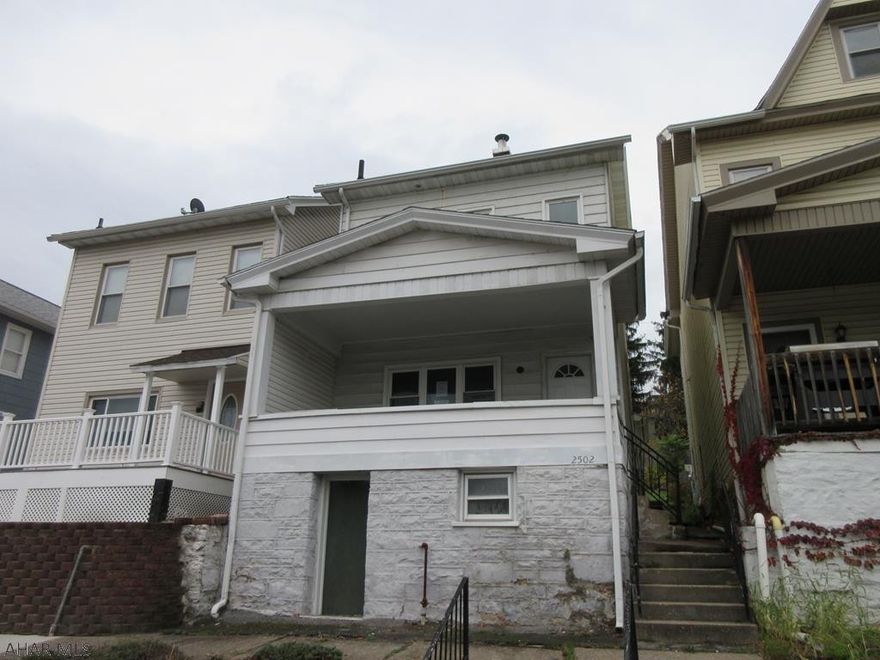 Vinyl two-story home in nice Altoona neighborhood. Large living room, formal dining room, eat in kitchen, three full bedrooms and large attic for storage. Nice backyard, hot tub and more. Need some TLC but lots of possibilities. Property sold AS-IS. Seller will make no repairs. Offers must be submitted through HUD approved broker. Buyer pays both transfer taxes. Exclusive Agency. Equal Housing Opportunity. Marketed by Olympus AMS www.olympusams-re.com. www.HUDHomestore.com