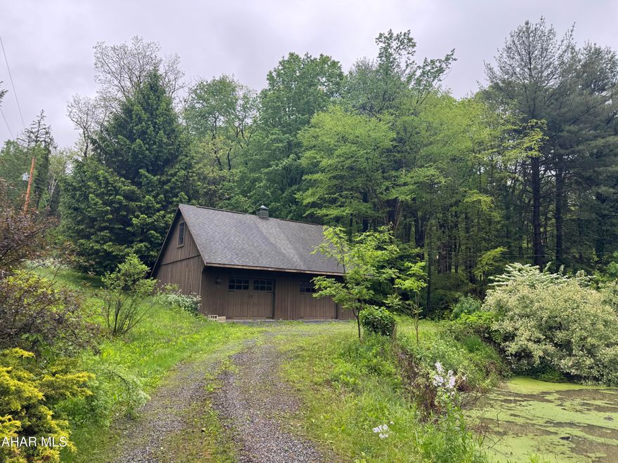 Nice country location outside of Ashville in Clearfield Township. Frame rancher featuring 3 bedrooms, 2 baths, family room with woodburner, living room, dining room nice kitchen and 1st floor laundry. Full unfinished basement. Attached carport and detached two car garage with loft storage. Utility shed and small pond. Site has many plantings and is mostly wooded. Generac generator (auto). Mini splits provide air conditioning and heat.