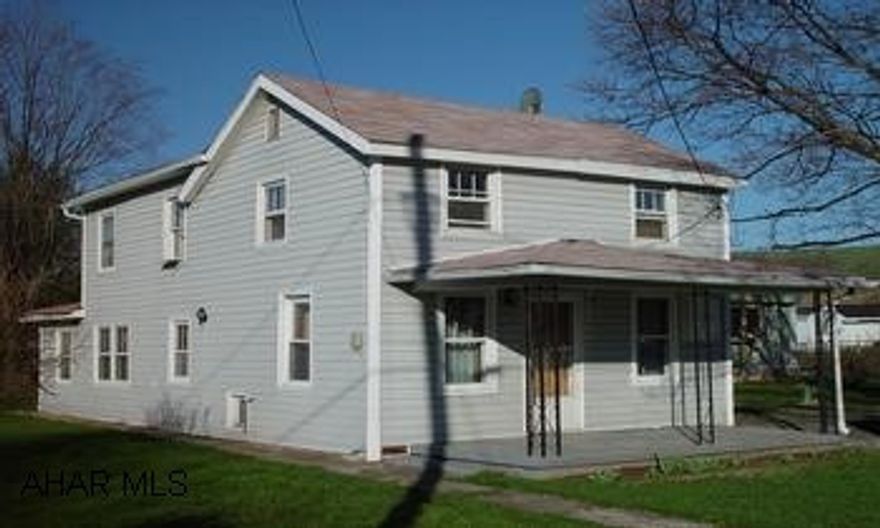 2-Story 3BR/1BA home on double lot. Space for expansion. Storm windows. Near schools and shops. Immediately available.