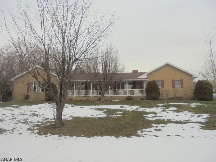 Ebensburg-4 BR, 3 bath home on 210 x 150 corner lot in S & P Estates. Gas radiant heat. Central Cambria schools.  1 fireplace. 2 car attached garage. Great location.