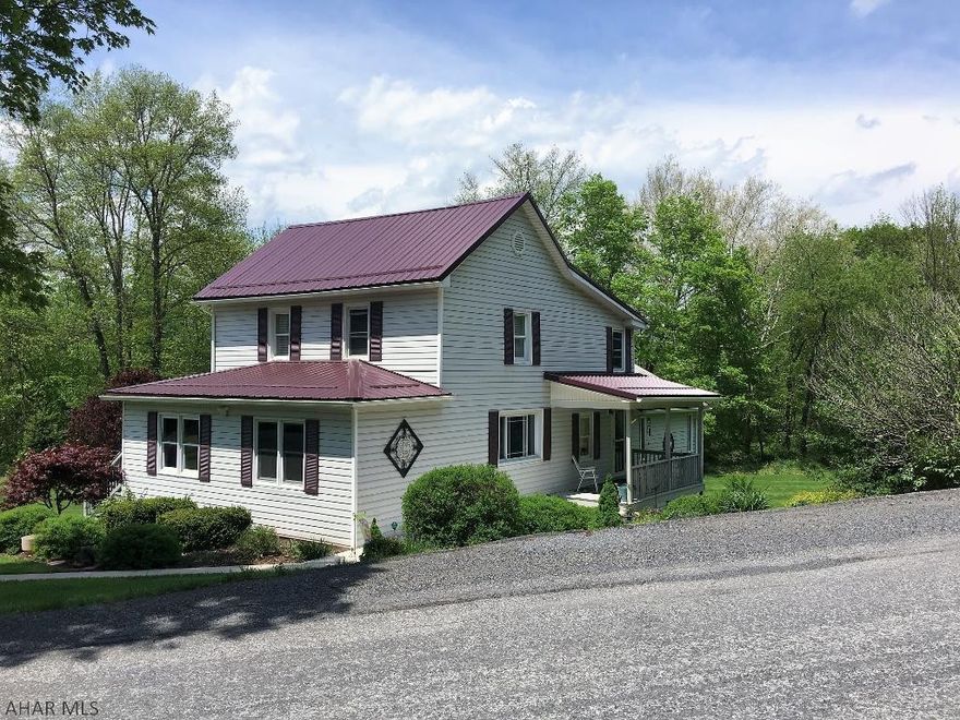 Once in a lifetime you see a home this lovely! Beautfiul setting, stream, perennial gardens. Lovingly maintained and improved. First floor master w/ ensuite bath, Buterbaugh kitchen, 2 full baths on first floor, and central air. You'll fall in love!