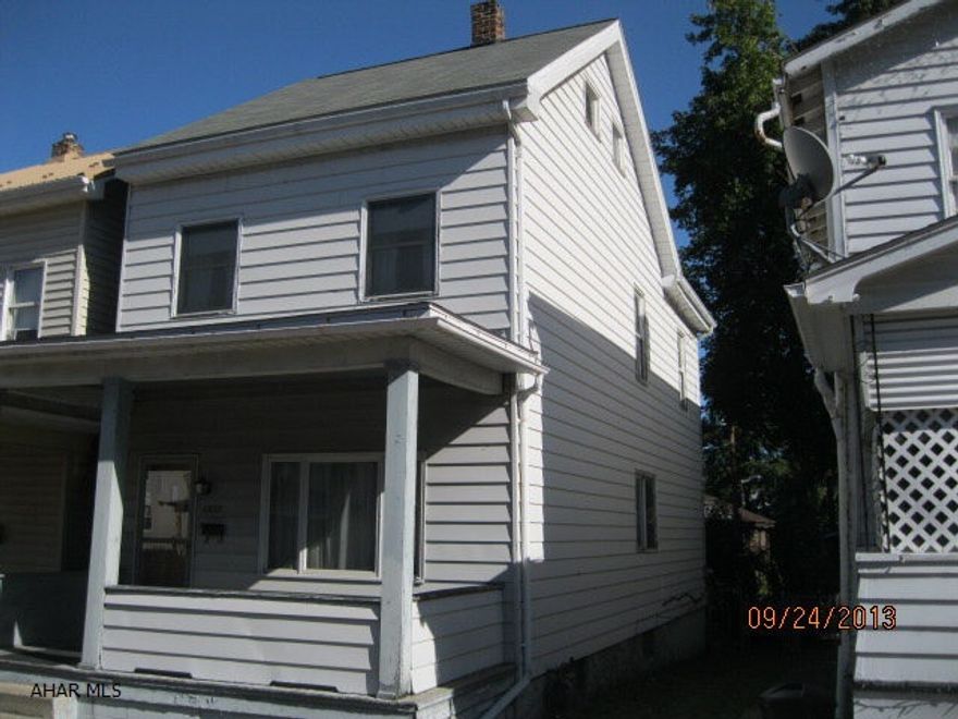 Three bedroom home with new roof. Needs interior remodeling.