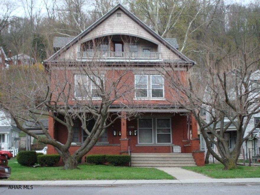 Property consists of a 4 unit brick building and a 3 unit carriage house with garage.  The rents are: main building 1st flr.-$575, 2nd flr. unit 1-$395, 2nd flr. unit 2-$475, 3rd flr.-$350.  The carriage house rents are: 2nd flr. efficiency-$300, 2nd flr. apartment-$367.50, 3rd flr.-$315 and the garage-$78.50.  Well maintained property and fully rented.  Landlord pays all utilities.  Ample parking area