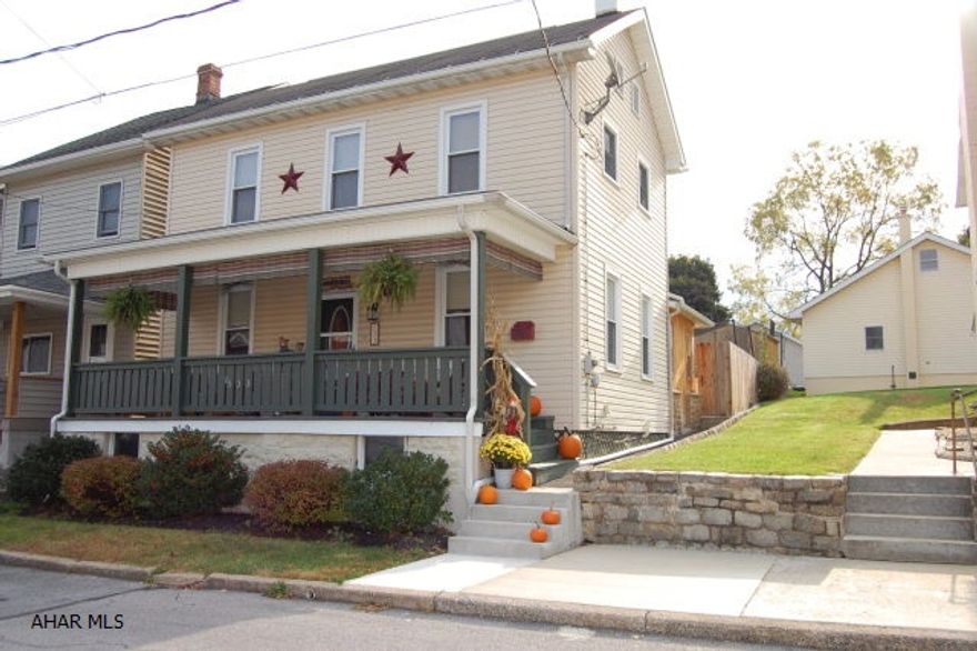 Beautifully updated home in the heart of Bellwood. Meticulously maintained. Don't miss out on this one.  2 bedroom, 2 bath home with central air and new floor coverings throughout. Each room has been tastefully updated. Large spacious kitchen that leads out into a mudroom for extra storage.  New sidewalk and steps added. Fenced backyard with off-street parking available.