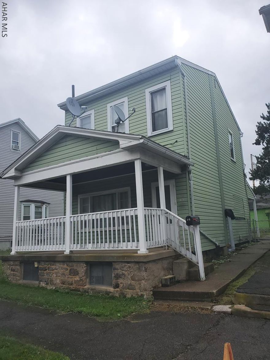 East End Gem! This 2 bedroom home offers a newly remodeled first floor, kitchen, newer water tank, new duct work, 2 detached garages all situated on a double lot!  A few final touches to make it your own, you will not want to miss this terrific starter home (or investment) opportunity!