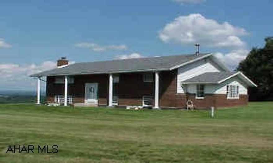 Fantastic view!  Large bilevel having 5 bedrooms, 2 sunrooms, fireplace in family room, full equipped kitchen on lower level.  Lovely oak hardwood floors on main level. Oak hardwood floors on main level, fully finished basement, 2 sunrooms and detached 2 car garage