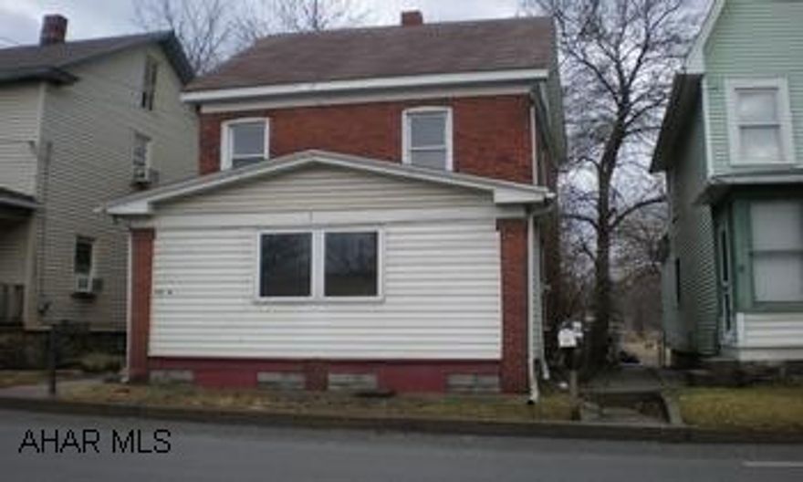2 story brick dwelling. Sold as is. Sold as is.