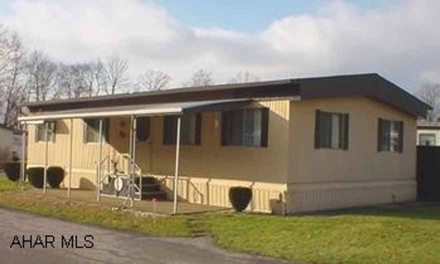 24x48 doublewide located on a corner lot. Built-in bookcase in LR, built-in cabinets in DR, new flooring being placed in BA, master BR w/double closet & dressing area, C/A, furnace 1 yr. old, carport. Lot rent $255, includes trash. 55 or older residents. 24x48 doublewide located on a corner lot. Built-in bookcase in LR, built-in cabinets in DR, new flooring being placed in BA, master BR w/double closet & dressing area, C/A, furnace 1 yr. old, covered carport. Lot rent $255, includes trash. 55 or older residents. Great place to retire!