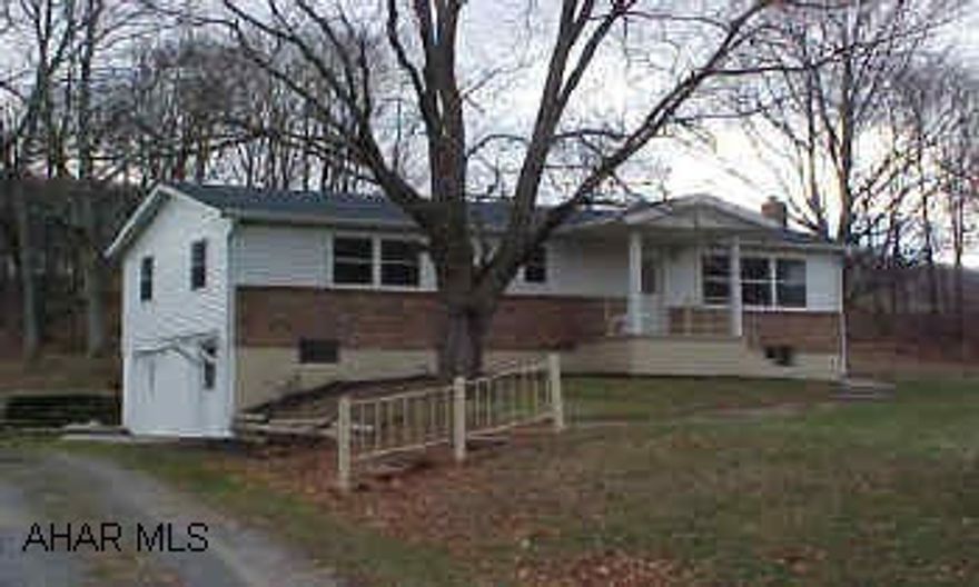 Located in a peaceful country setting with excellent scenic views. It offers a large yard to roam, mature trees, and a stream. This light and airy home has been completely remodeled. This home needs nothing, just move right in and enjoy the beautiful country and wildlife.