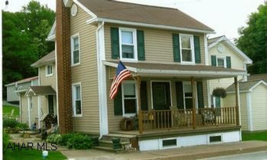 Well maintained 2-story, great starter home. Well maintained 2-story in move-in condition. Home has newer vinyl siding, plumbing has been partially remodeled. Very nicely landscaped with large deck.  Incudes kitchen appliances and washer and dryer. Great starter home!