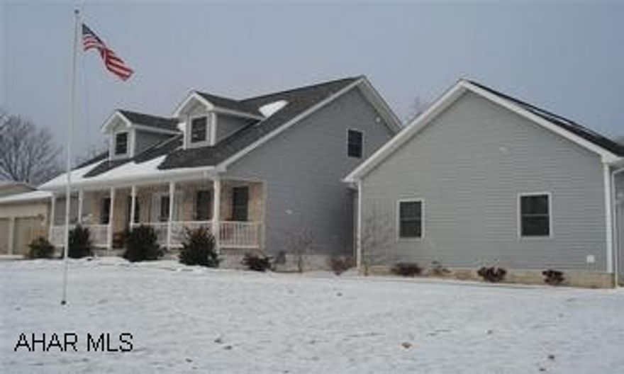 Immaculate 4 year old home in Bellwood w/ 3 br., 2.5 bath, 1st floor laundry, above ground pool & deck, family room, 2 car garage,  and fenced yard.