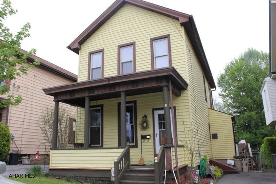 Quaint home in the Hollidaysburg Borough. New kitchen updated with granite counter tops, 3/4 bath and laundry area on the first floor. 3 Bedrooms and modern bath on 2nd floor. Covered deck just in time for summer and fenced in back yard, with off street parking. With-in walking distance to schools.