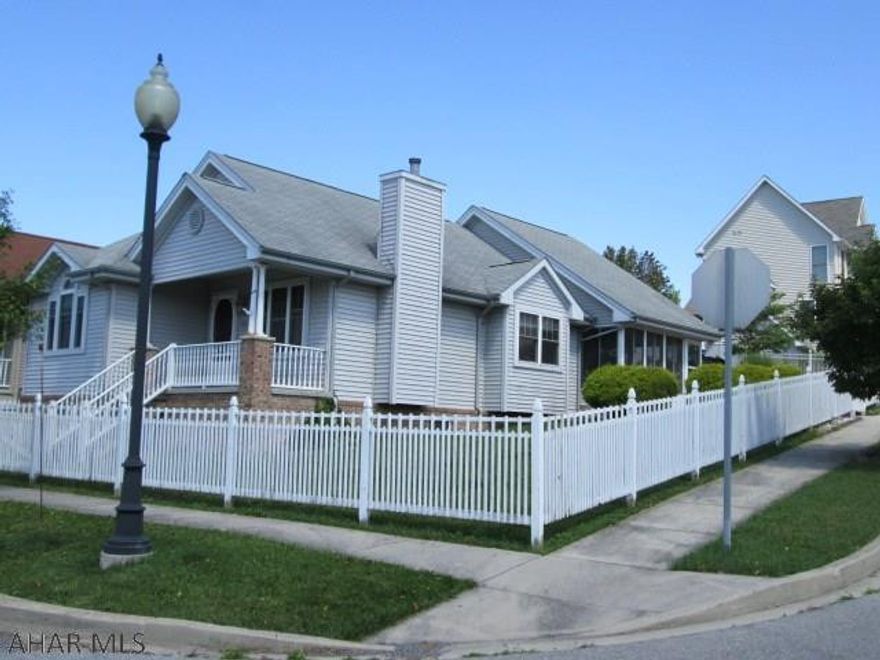 1 story, 2 BR with 2 full BA's. This single story offers many upgrades including gas fireplace, vaulted ceilings, and cozy sunroom. Lower level is unfinished but offers many possibilities. This corner lot features 1 car garage with additional off street parking. This reduced price reflects the deferred maintenance on this property.