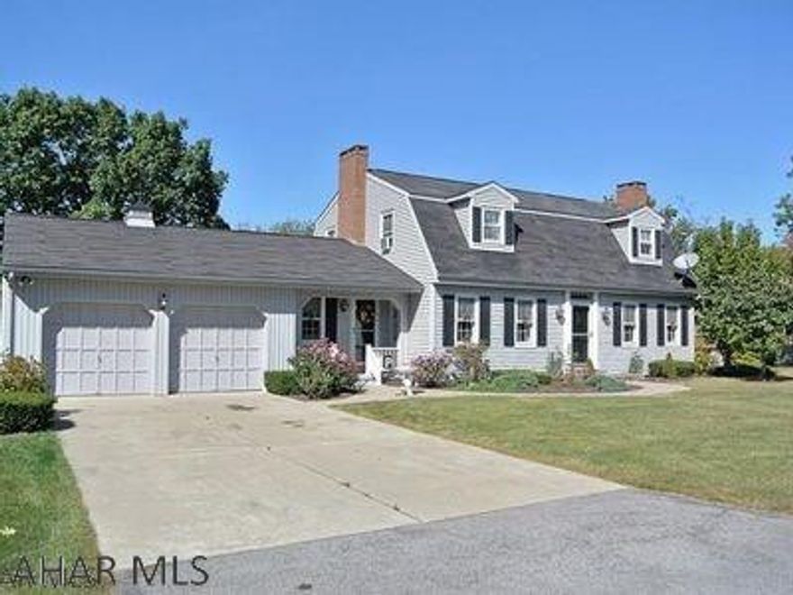 Very large and meticulous Cape Cod featuring 2 fireplaces, central air and more. This home sets on almost half an acre flat lot. The 2 car Garage, eat-in kitchen, and spacious bedrooms make this home a fantastic value. It also has a full basement that is partially finished as an additional 'Man Cave'.