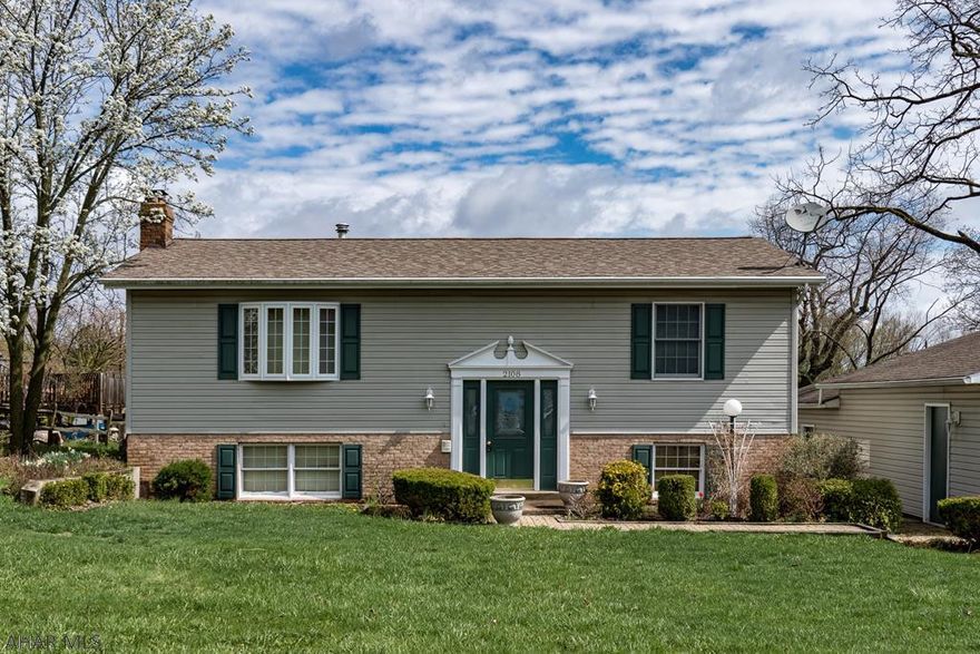 This 3 Bedroom Bi Level Home is located just off Juniata Gap Road on a triple lot.  Home has a great size living room (hardwood floors under carpeting), dining area off living room, screened in porch off kitchen, family room in lower level, laundry room has work area and walk out.  Roof installed in 2016, central air, 2 car garage has additional work space area.