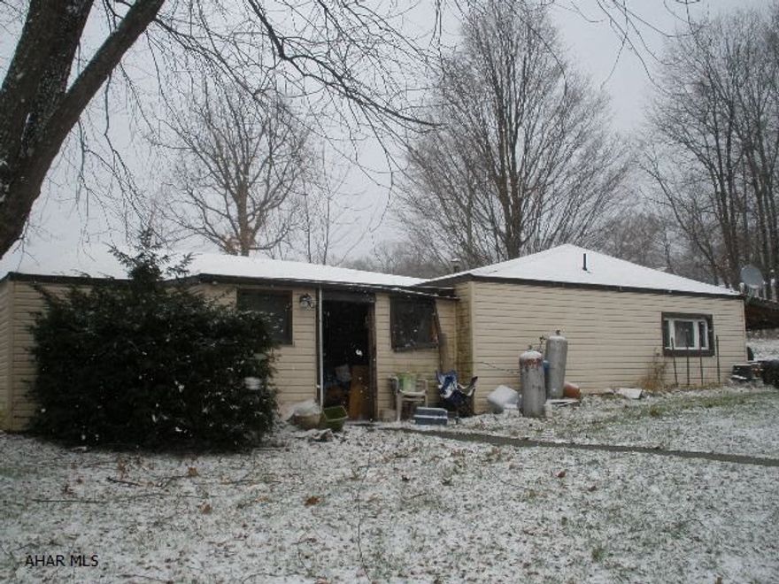 Sold as is. Street address is 2409 Old 6th Ave. Rd. Altoona