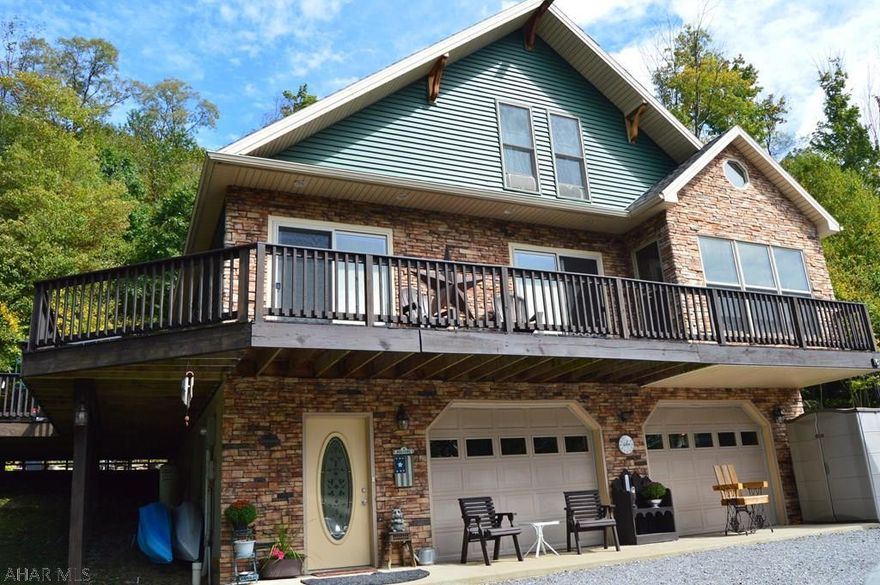 Enjoy the peace and quiet of the country on 14acres of private land in Patton. Privacy, yet close to local conveniences, this home boasts 3 bedrooms, 3.5 baths, and an office. The gorgeous Patrick kitchen features stainless appliances, tons of cabinet space, and an enormous island. Spacious master suite on the first floor. First-floor laundry. Efficient, low-cost utilities. Plus a two-car garage and a shed. Quality and attention to detail was taken into all aspects of this house from the oak trim throughout to the open layout plan. Sit on the wrap-around porch and take in the beautiful scenery. This home has it all!