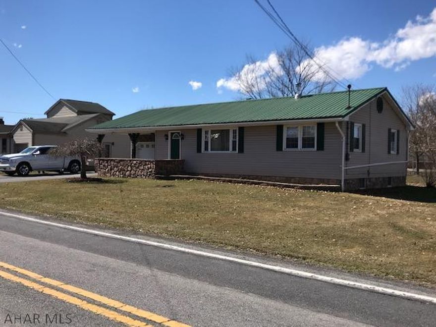 Awesome 2-3 bedroom, 1 bath home in the Hollidaysburg school district.  This beautifully maintained home is directly in front of Frankstown Elementary.  It is one story living in the country with the convenience of being 5 minutes from Hollidaysburg.  Too many features to list in this maintenance free  home.  Schedule a showing today to see this great property.