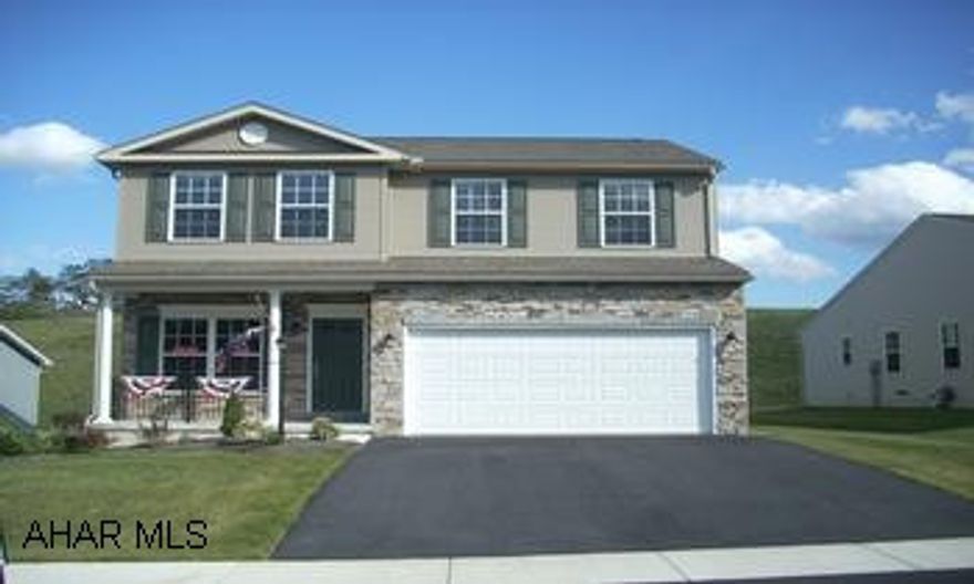 3 bedroom 2.5 bath, Master suite on first floor with den. Large master suite, large walk in closet, Soaking tub, first floor laundry. corian counter top in kitchen,  maple cabinets, 12 x 14 deck, garage door openers. 1 year labor and material warranty, 3 year comfort homes warranty, 10 year structural warranty