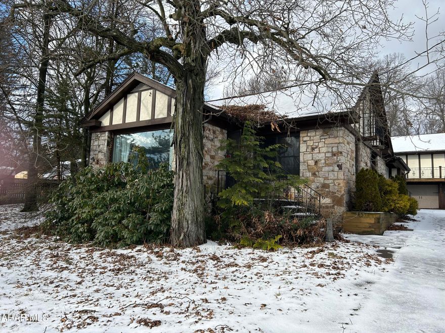 Unique Charm and Character! From the stonework to the hardwood floors this home has lots of potential in the heavy sought after Hollidaysburg area. Detached 3 car garage with apartment above. Foreclosure AS-IS. Utilities are off. Please use caution!