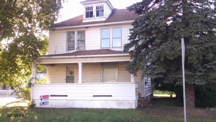 Endless possibilities, currently a residence needing some TLC, but very livable condition, so convenient, beautiful back yard. Possible commercial uses!!! Great Price, great investment opportunity. Motivated Seller!!